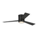 Generation Clarity 52" Ceiling Fan with LED Light Kit - Midnight Black with Midnight Black Blades