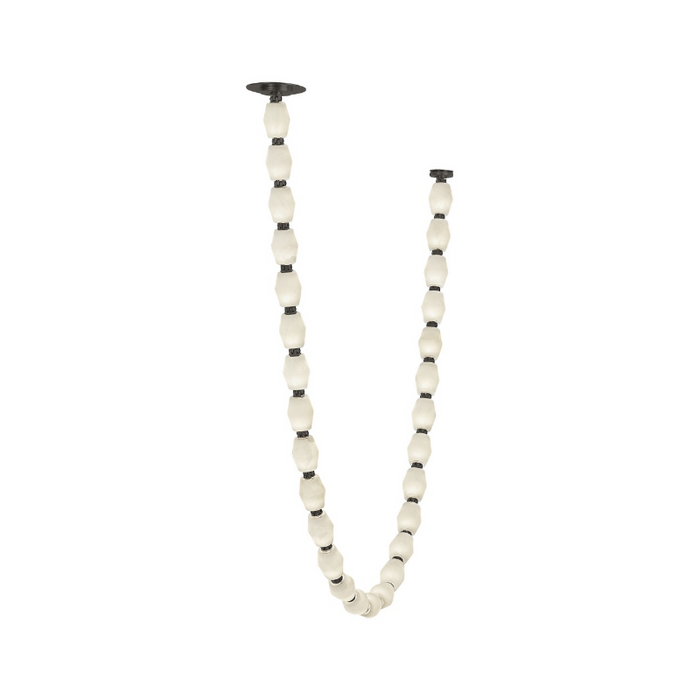 Visual Comfort SLCH553 Collier 2" LED Chandelier with Remote Mount Driver - Bronze