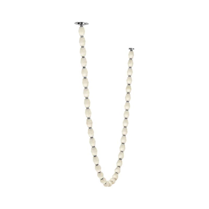 Visual Comfort SLCH554 Collier 2" LED Chandelier with Remote Mount Driver - Polished Nickel