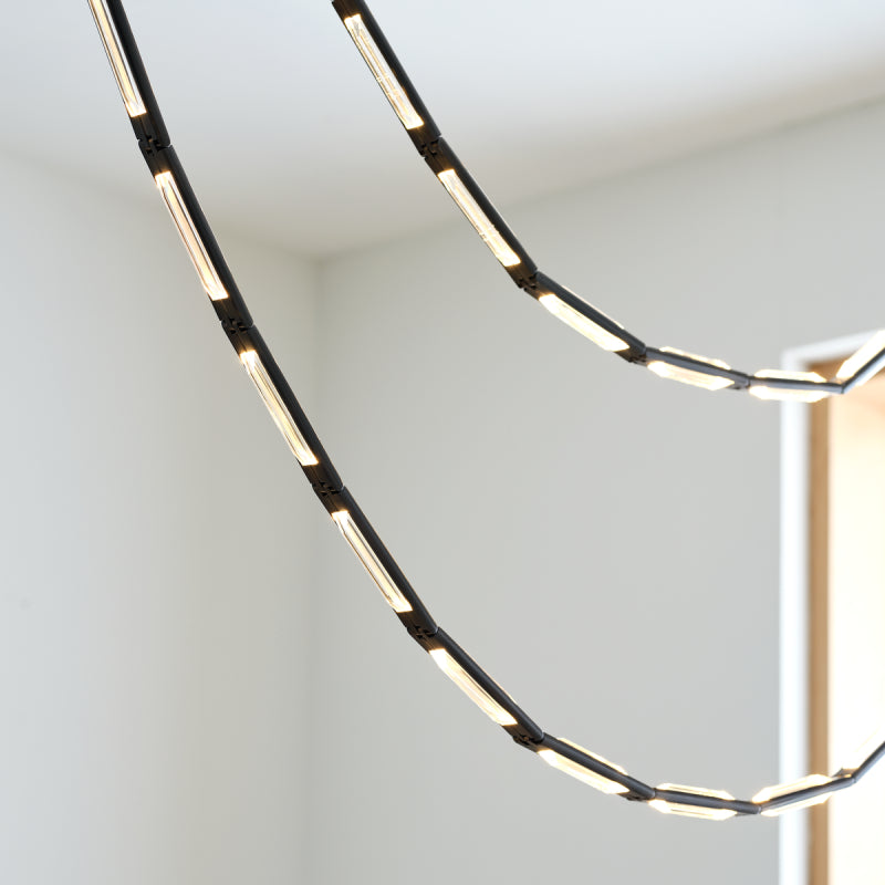 Visual Comfort SLCH655 Catena 241 LED Chandelier with Surface Mount Driver