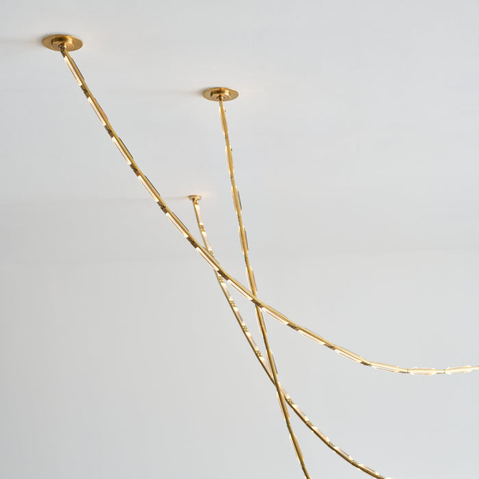 Visual Comfort SLCH655 Catena 241 LED Chandelier with Surface Mount Driver