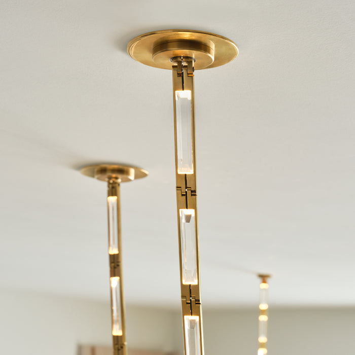 Visual Comfort SLCH655 Catena 241 LED Chandelier with Remote Mount Driver