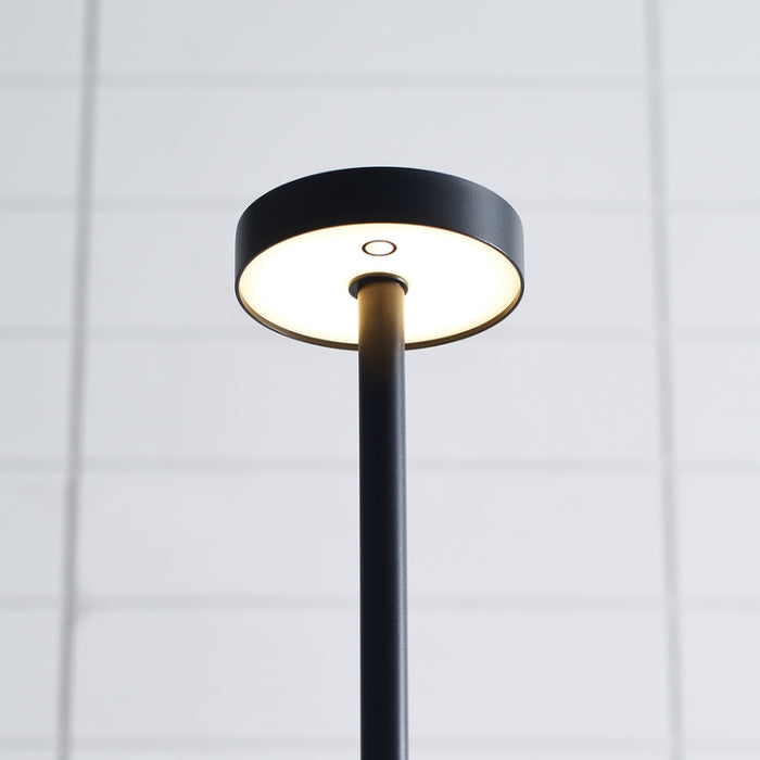 Visual Comfort SLFL537 Moneta 1-lt 49" Tall LED Rechargeable Floor Lamp - Black