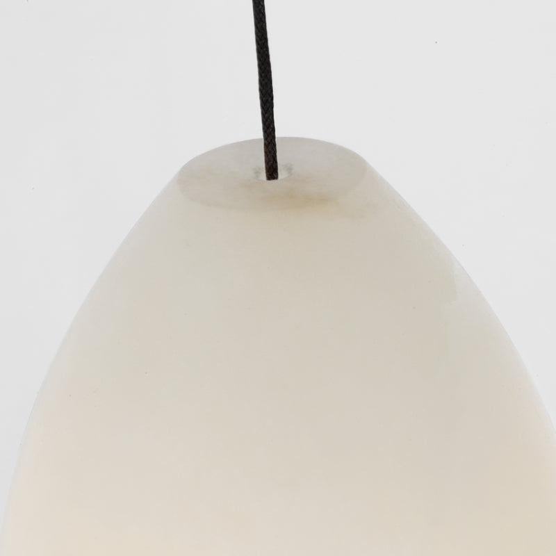 Visual Comfort SLPD544 Alina Alabaster 1-lt 9" LED Pendant