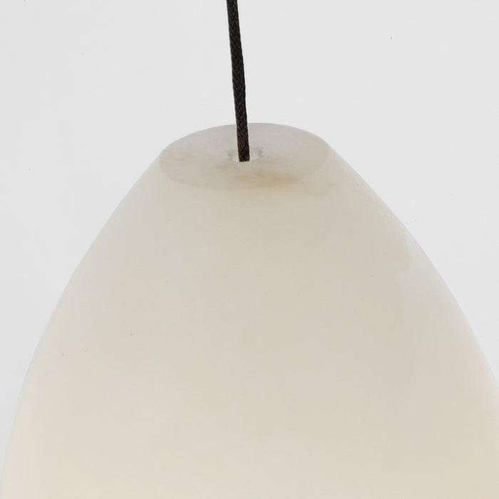 Visual Comfort SLPD544 Alina Alabaster 1-lt 9" LED Pendant