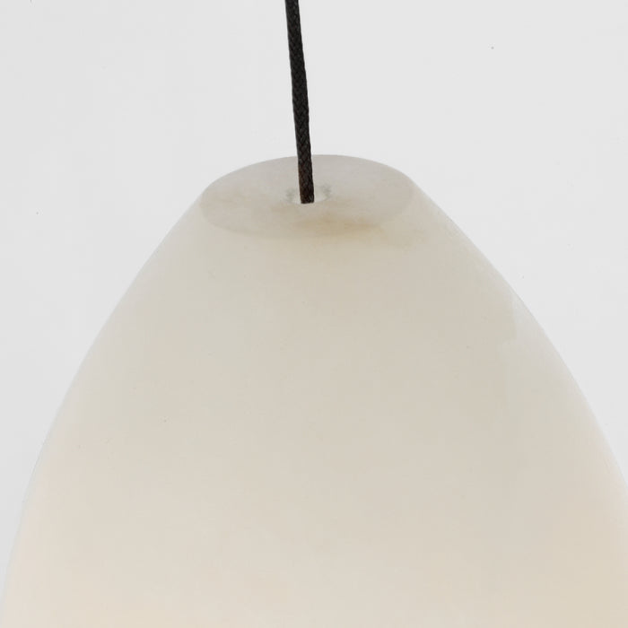 Visual Comfort SLPD544-L Alina Alabaster 1-lt 9" LED Pendant