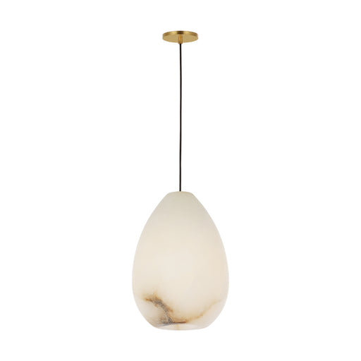 Visual Comfort SLPD544-L Alina Alabaster 1-lt 9" LED Pendant