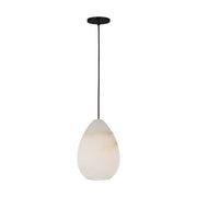 Visual Comfort SLPD545ALB-L Alina 1-lt 5" LED Pendant - Nightshade Black