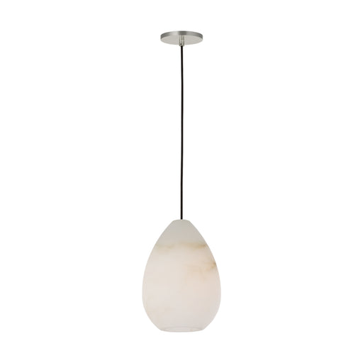 Visual Comfort SLPD545 Alina 1-lt 5" LED Pendant - Polished Nickel