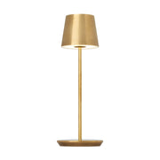 Visual Comfort SLTB25827 Nevis 1-lt 15" Tall LED Table Lamp - Natural Brass