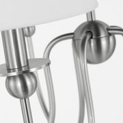 Visual Comfort DJC1255 Elsay 5-lt 30" Medium Chandelier - Brushed Nickel