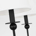 Visual Comfort DJC1255 Elsay 5-lt 30" Medium Chandelier - Midnight Black