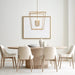 Visual Comfort EC1364 Viota 4-lt 25" Large Lantern Pendant