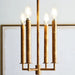 Visual Comfort EC1364 Viota 4-lt 25" Large Lantern Pendant - Casted Gild