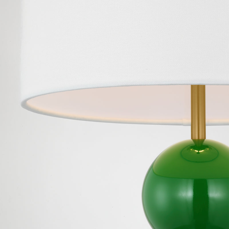 Visual Comfort KST1221 Suki 1-lt 22" Tall Table Lamp - Green