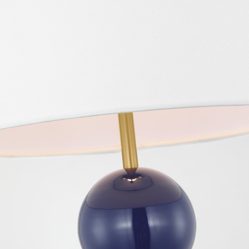 Visual Comfort KST1221 Suki 1-lt 22" Tall Table Lamp - Navy