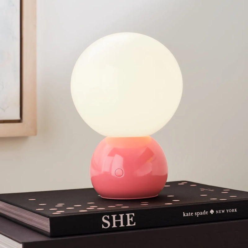 Visual Comfort KST1231-L1 Suki 1-lt 8" Tall LED Rechargeable Table Lamp - Coral