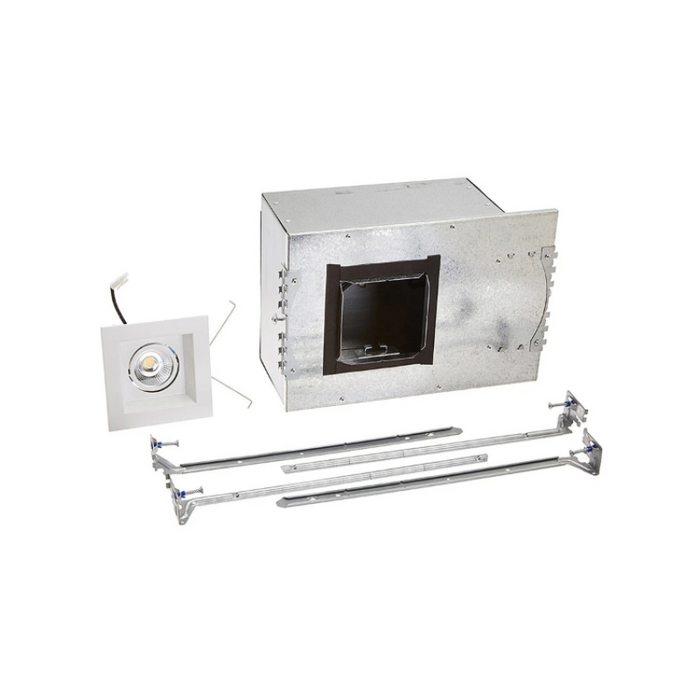 WAC MT-3LD111NA Mini LED Multiple Spots 1 Light New Construction Housing with Light Engine and Trim - White