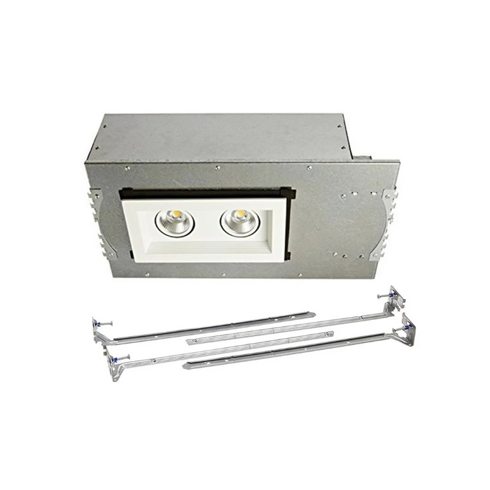 WAC MT-3LD211NA Mini LED Multiple Spots 2 Light New Construction Housing with Light Engine and Trim - White