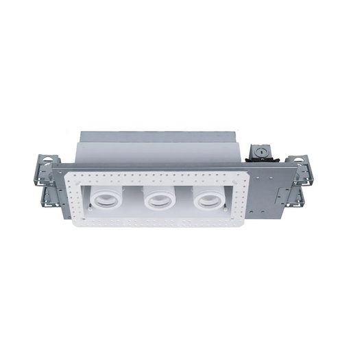 WAC MT-4310L Silo Multiples 3 Light IC Airtight Housing with Light Engine and Invisible Trim - White/White
