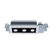 WAC MT-4315L Silo Multiples 3 Light Non-IC Rated Housing with Light Engine and Invisible Trim - White/Black