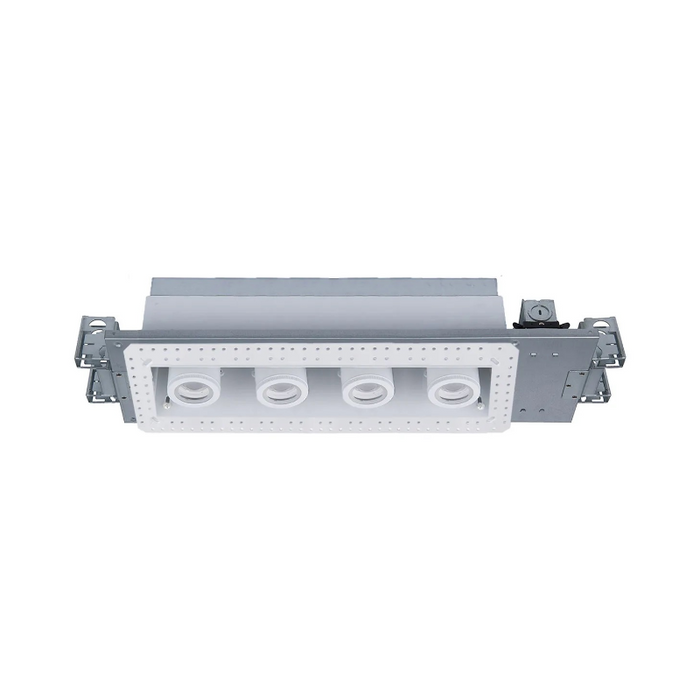 WAC MT-4410L Silo Multiples 4 Light IC Airtight Housing with Light Engine and Invisible Trim - White/White