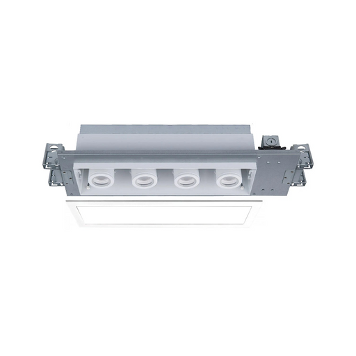 WAC MT-4410T Silo Multiples 4 Light IC Airtight Housing with Light Engine and Trim - White/White