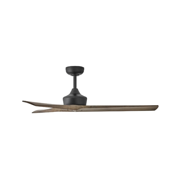 Hinkley 903752F Chisel 52" Ceiling Fan - Matte Black/Driftwood