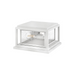 Hinkley 1008 Republic 2-lt 12" LED Outdoor Pier Mount Lantern -  Textured White