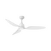 Hinkley 906352F Azura 52" Outdoor Ceiling Fan with LED Light Kit - Matte White