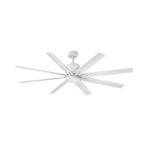 Hinkley 902466F Vantage 66" Outdoor Ceiling Fan with LED Light Kit - Matte White