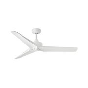 Hinkley 903752F Chisel 52" Ceiling Fan - Matte White/Matte White