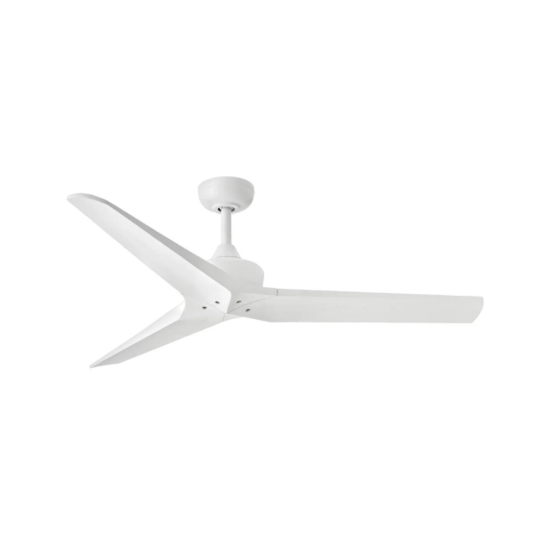 Hinkley 903752F Chisel 52" Ceiling Fan - Matte White/Matte White