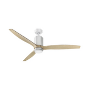 Hinkley 905860F Facet 60" Ceiling Fan with LED Light Kit - White