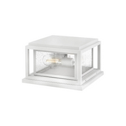 Hinkley 1008 Republic 2-lt 12" LED Outdoor Pier Mount Lantern -  Textured White
