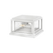 Hinkley 1008 Republic 2-lt 12" LED Outdoor Pier Mount Lantern -  Textured White