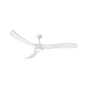 Hinkley 903872F Swell Illuminated 72" Ceiling Fan with LED Light Kit - Matte White/Matte White