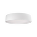 Kuzco FM7920-5CCT Dalton 1-lt 20" LED Flush Mount, 5CCT Selectable - White/Textured Linen