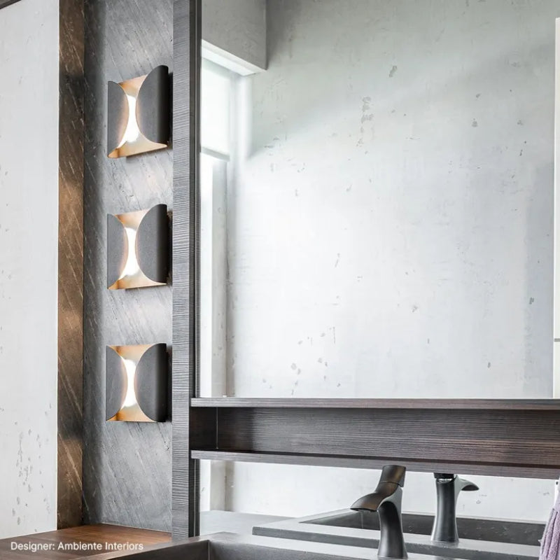 Sonneman 2710 Folds 8" LED Wall Sconce