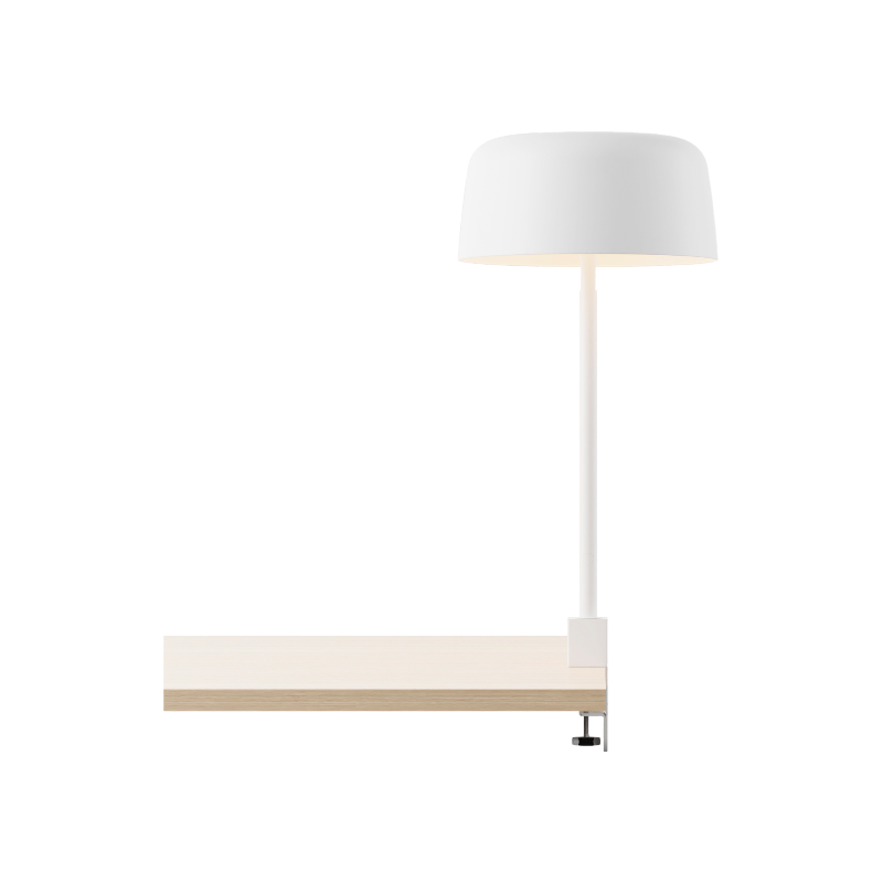 Koncept YUC-SW Yurei LED Co-Working Light, Metal Shade, Desk Clamp