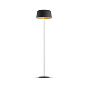 Koncept YUF-SW Yurei LED Floor Lamp, Metal Shade - Matte Black