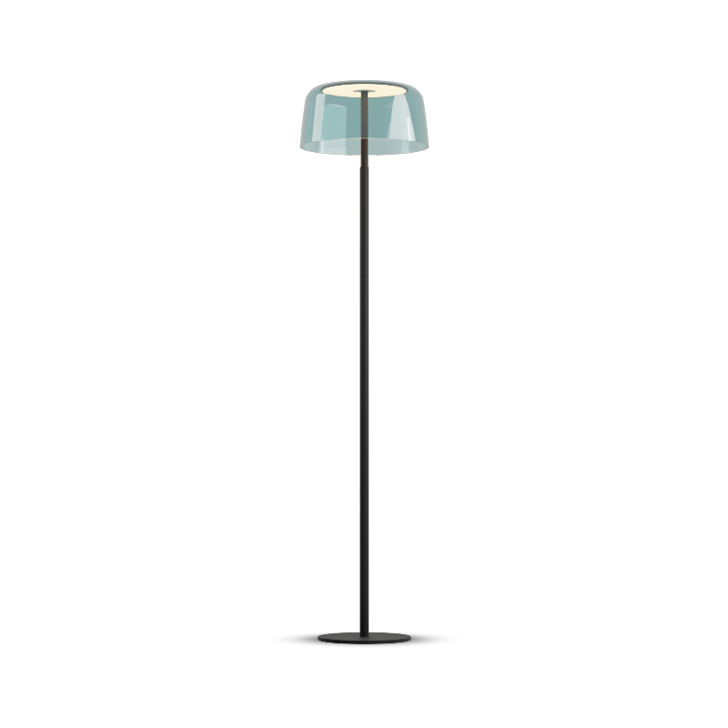 Koncept YUF-SW Yurei LED Floor Lamp, Plexiglass Shade