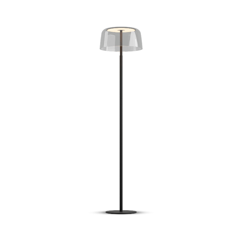 Koncept YUF-SW Yurei LED Floor Lamp, Plexiglass Shade