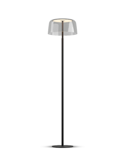 Koncept YUF-SW Yurei LED Floor Lamp, Plexiglass Shade