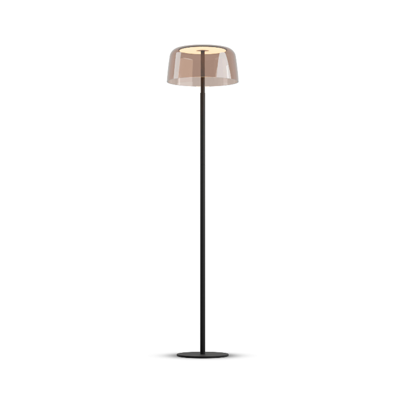 Koncept YUF-SW Yurei LED Floor Lamp, Plexiglass Shade