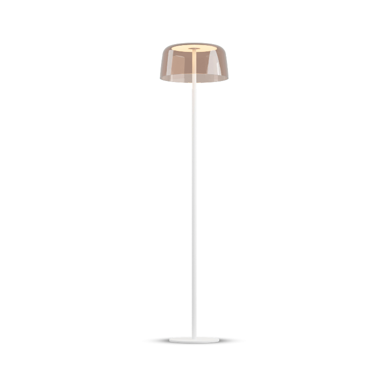 Koncept YUF-SW Yurei LED Floor Lamp, Plexiglass Shade
