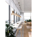 Bover Domita S/20 1-lt 8" LED Pendant