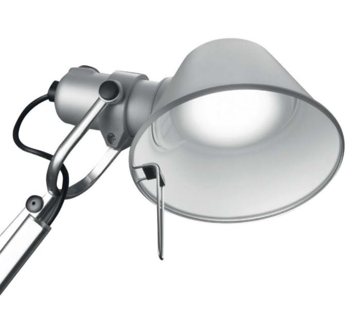 Artemide Tolomeo Classic LED Table Lamp with Clamp