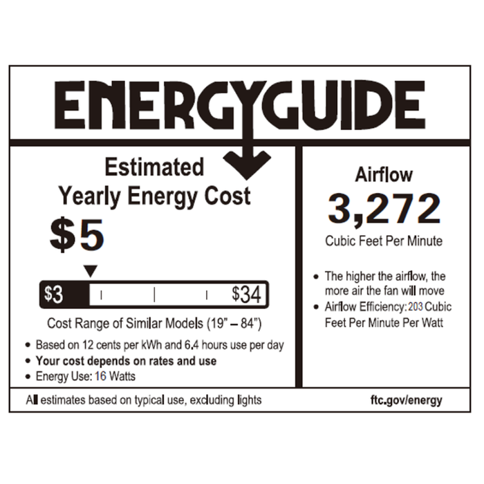 Oxygen 3-104 Sol 52" Ceiling Fan