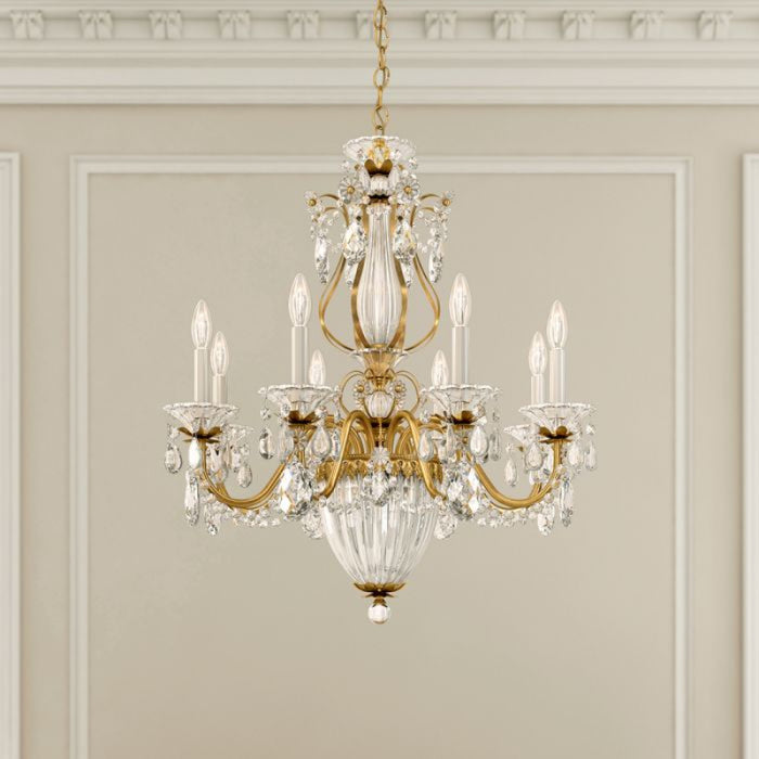 Schonbek 1248 Bagatelle 11-lt 27" Chandelier